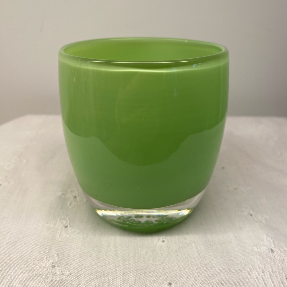 Glassybaby. Lime Green.
